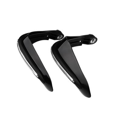 Protège-mains universels pour moto, 2 pièces, avec lumière LED, guidon