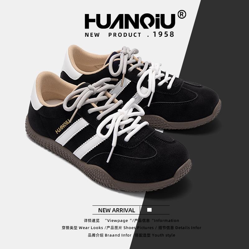 Global popular thick-soled lightweight German training shoes for women's 2025 spring trendy versatile sports shoes for women ZHQ-HY703