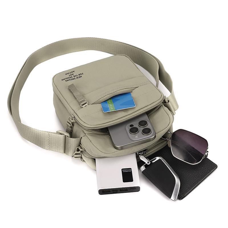 Commuter Outdoor Shoulder Bag Men's Mobile Phone Bag