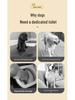 Anti-Splash Dog Toilet - Easy Clean Potty with Post for Medium and Small Dogs
