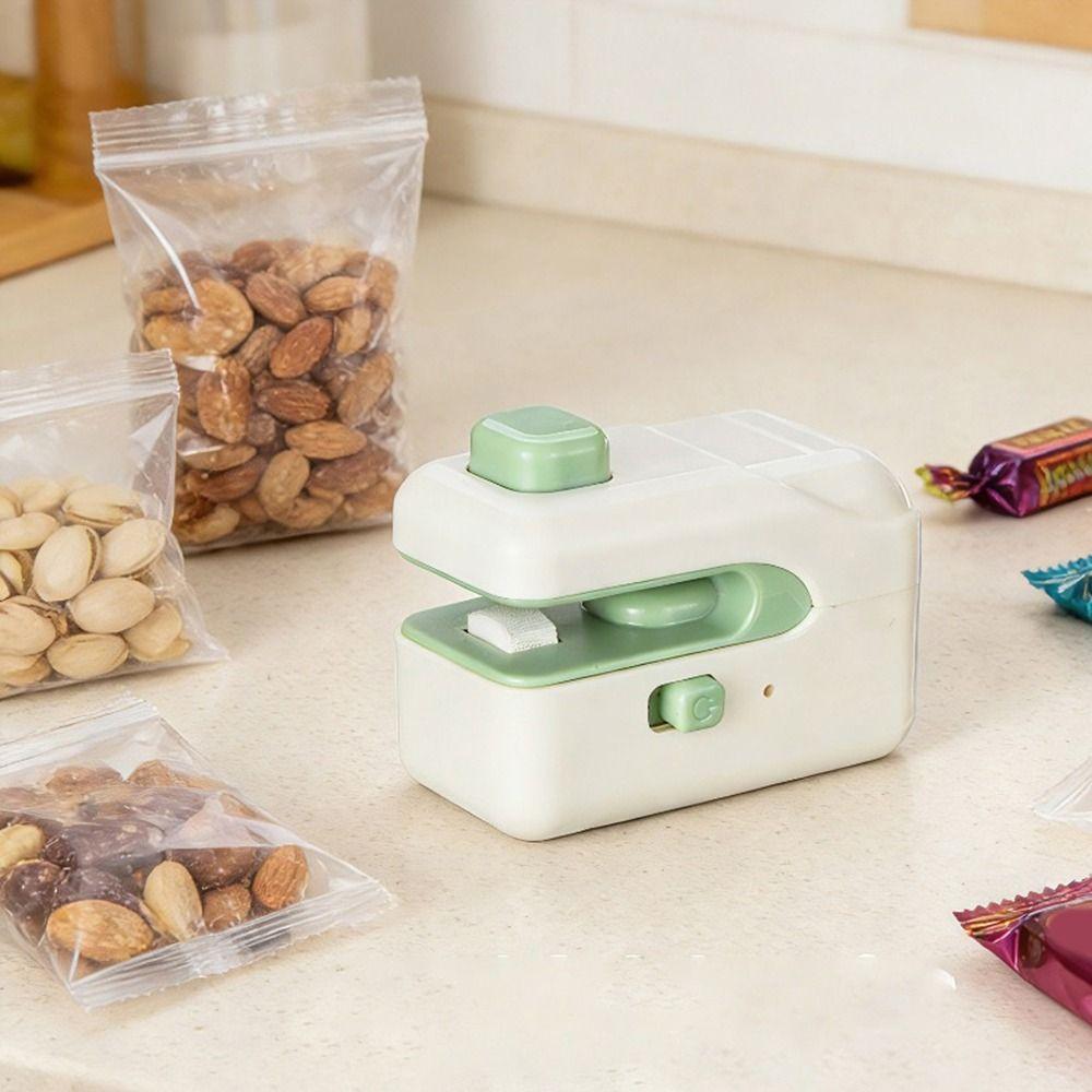 USB Rechargeable Mini Sealing Machine Magnetic Food Sealer Clip Packaging Sealer  Refrigerator