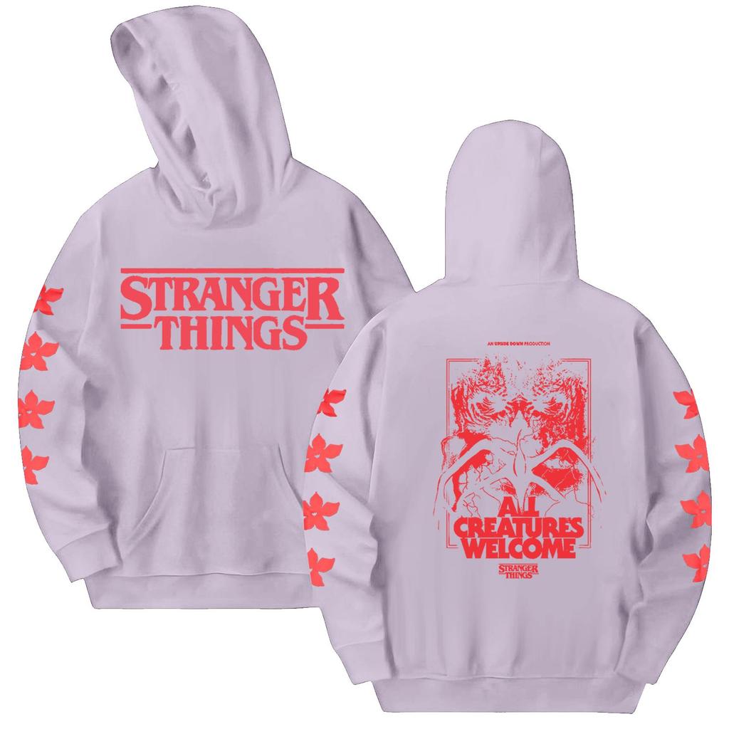 Dámská módní ležérní mikina s kapucí, dlouhým rukávem a potiskem