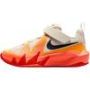 Nike ST Dynamite Breathable Low top Basketball Shoes Beige Orange Kids' IH2307-100