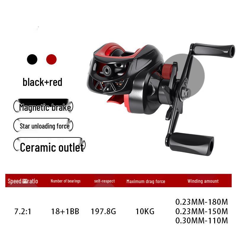 Wangfeng Super Long Cast Baitcasting Fishing Reel