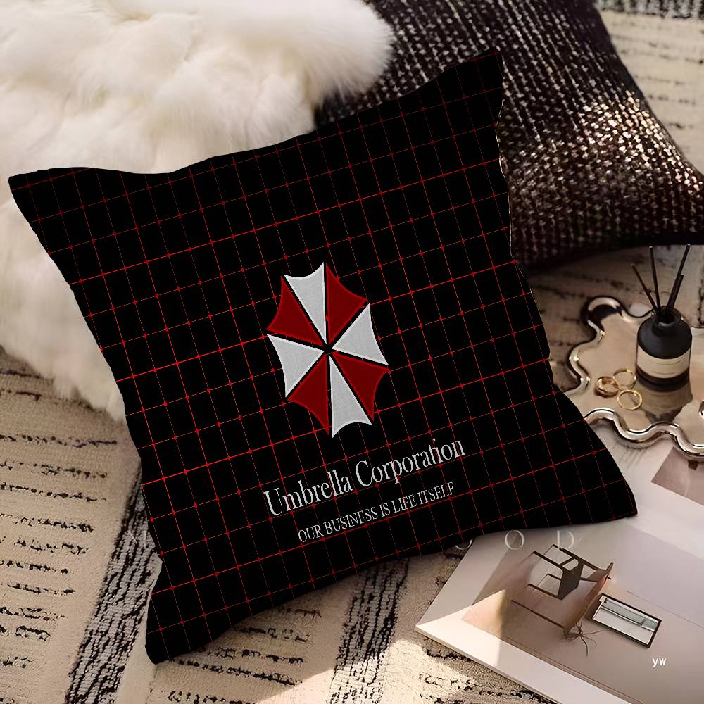 E-Evils GAME R-Resident 45*45cm Cushion Cover Pillow Cover Decor Pillowcase Home Pillowcase For Couch Pillow