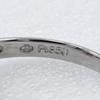 Ring Pt850Platinum/Ruby/diamond #6.4(US Size) 3.4g Women Used