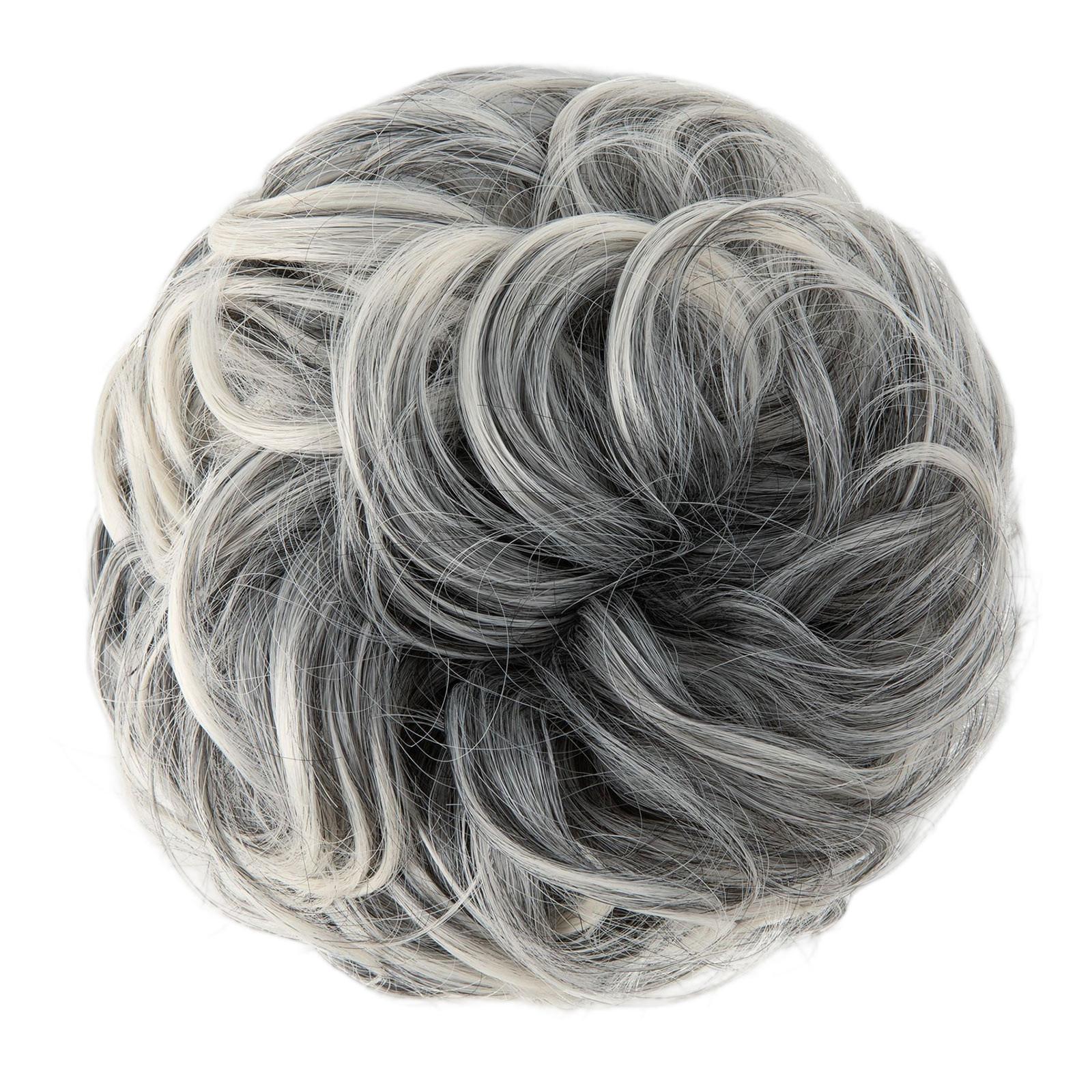 

1 Pc,High-Temperature Synthetic Hair Bun Scrunchie – Messy Chignon Hairpiece For Women One Size