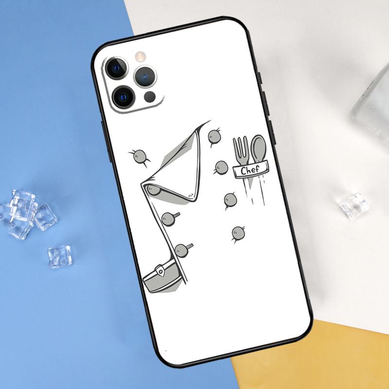 Baking Cook Chef Case For iPhone 16 15 11 12 13 14 Pro Max XR X XS Max Plus 12 13 Mini Back Cover Phone Case