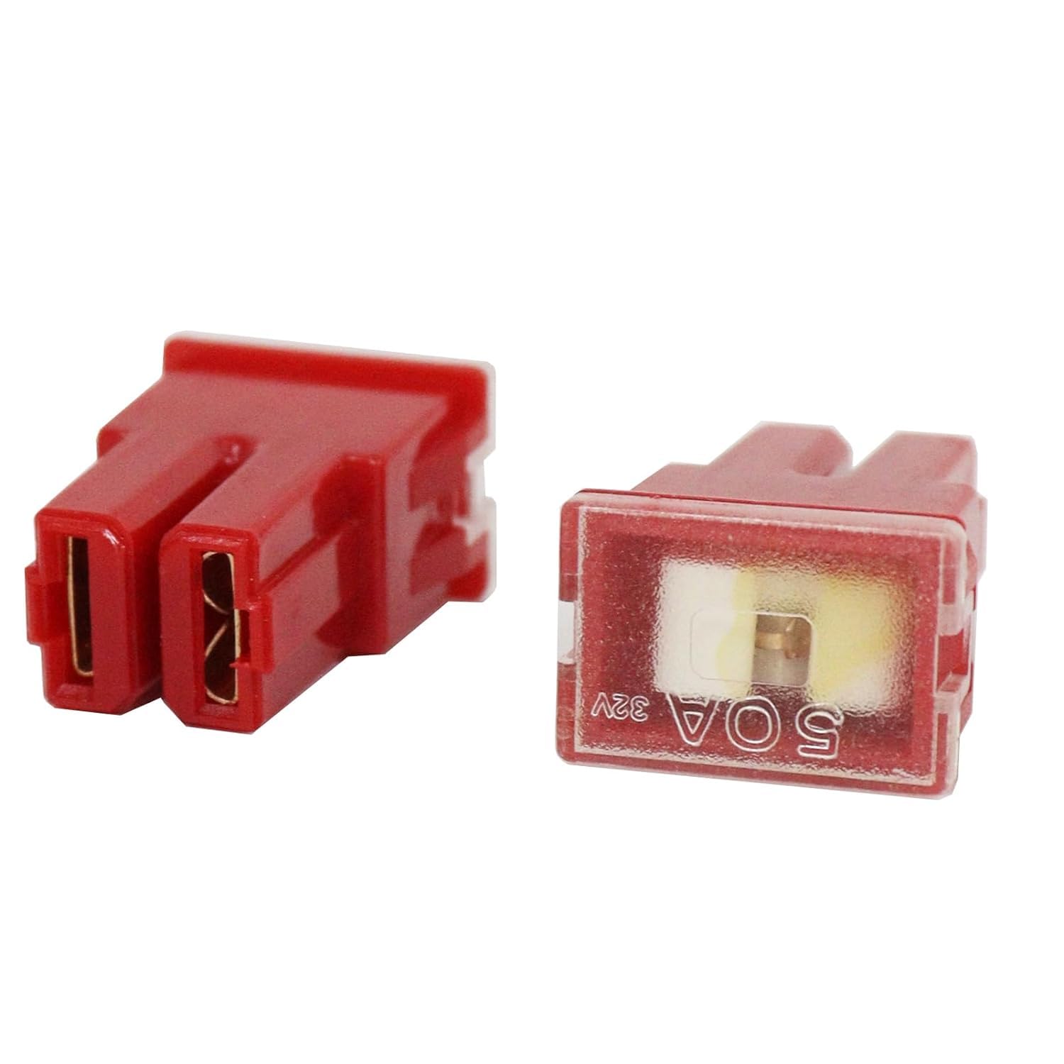 

Car PAL Tridge Fuse 50A 32V Female Yellow Pack of 2 Car Fuse (50A) жёлтый