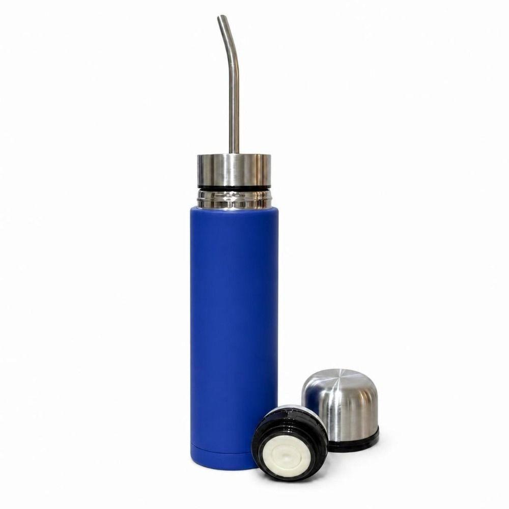 Borraccia Termica Sottovuoto 500ml/750ml con Cannuccia Integrata Borraccia Isolante da Viaggio Uso Quotidiano