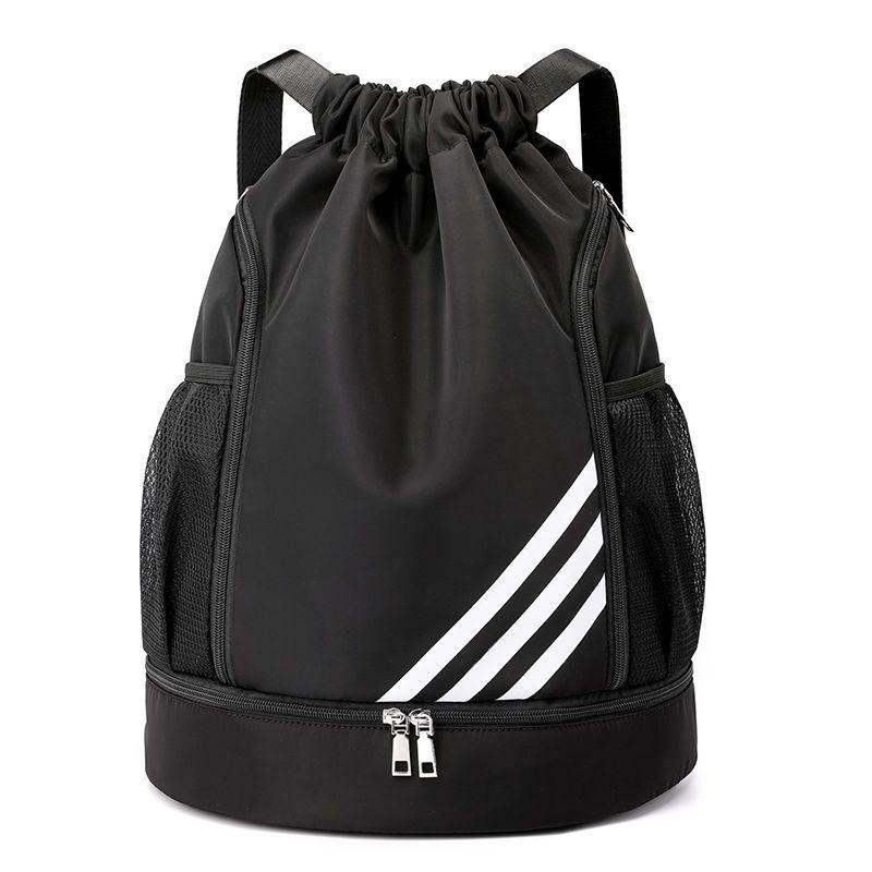 

Large-Capacity Waterproof Sports & Travel Drawstring Backpack чорний