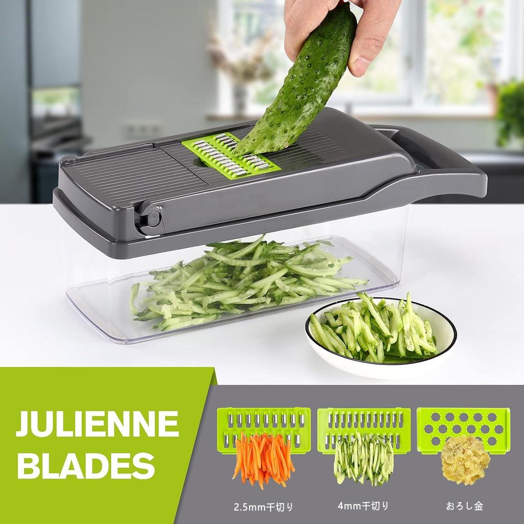 vegetable slicer and grater set Multi-function (white)