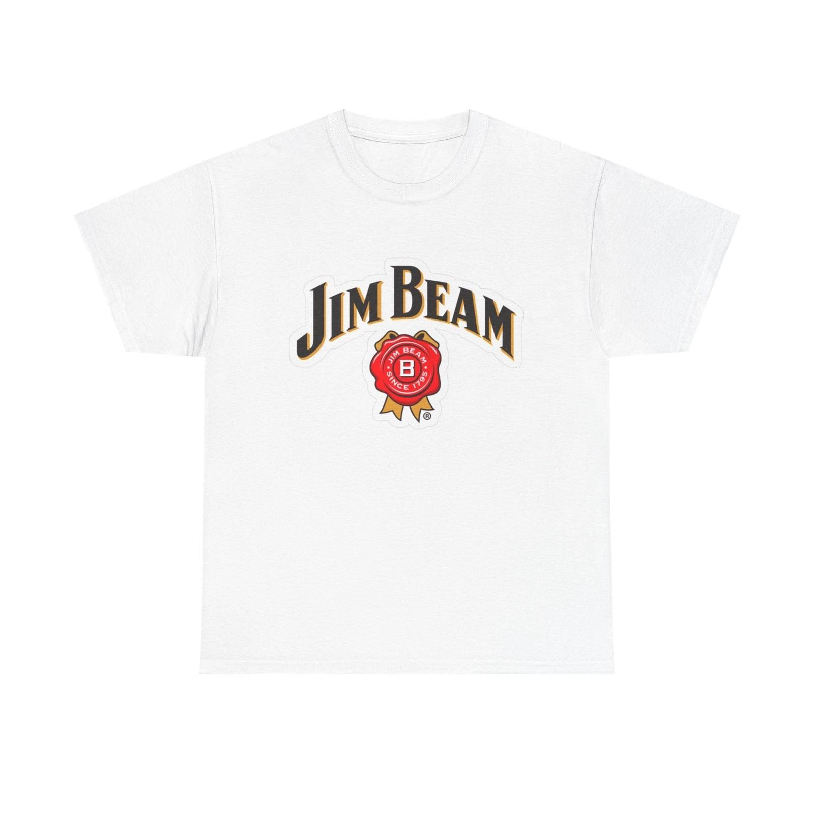

Jim Beam Graphic T Shirt Vintage Whiskey Alcohol Unisex Heavy Cotton Tee M