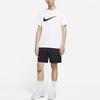 Nike Large Logo Casual Soccer Sports Short Sleeve T-Shirt for Men In White