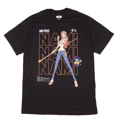 EVERSOUL ONE PIECE Kurzarm mit Strohhut und Charakter Anime Film XL Größe T-Shirt, Ärmel, Nami, Chopper, Piraten, Luffy, Sanji, Zoro,