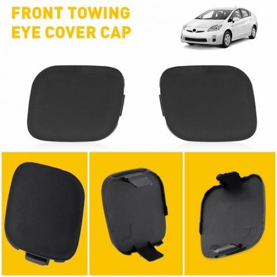 Pair For 2010 2011 Toyota Prius Front Bumper Tow Hook Eye cap Cover  EXV