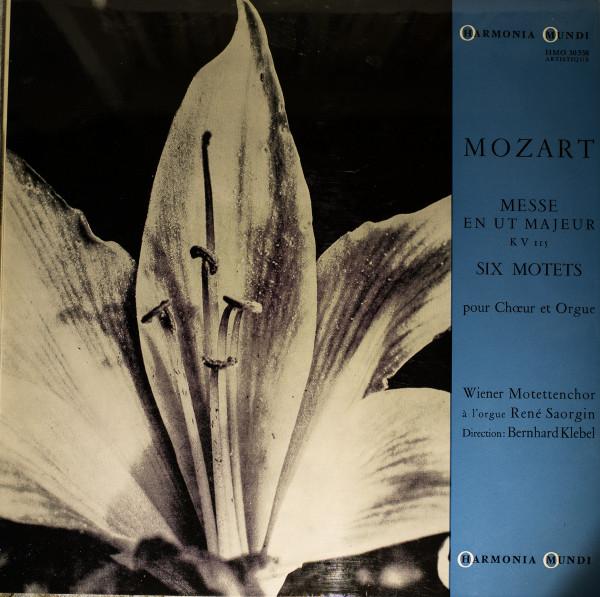 

LP Record WOLFGANG AMADEUS MOZART Messe En Ut Majeur KV 115 Six Mote HMO30538 Harmonia Mundi 1965 France Classical Used