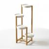 Plant Stand Featuring Trays Staggered Space-Saving rackSaving for Balcony