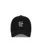 Bajal Flow Vz Leather Patch Ball Cap Black