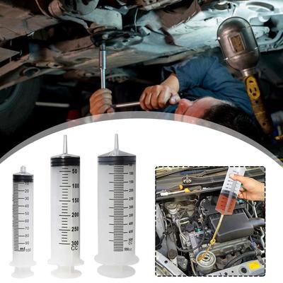 100ml-550ml Σύριγγες Σύριγγες Μεγάλης Χωρητικότητας Επαναχρησιμοποιήσιμη Αντλία μέτρησης 1m Tube Pet Feeding Big Syringe Liquid Enema Glue Geming