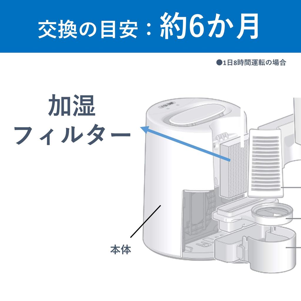 Panasonic Panasonic Humidifying Filter for Nanoe Generator 2 Pieces [Genuine Product] Anti-mold/Antibacterial FE-ZFG02