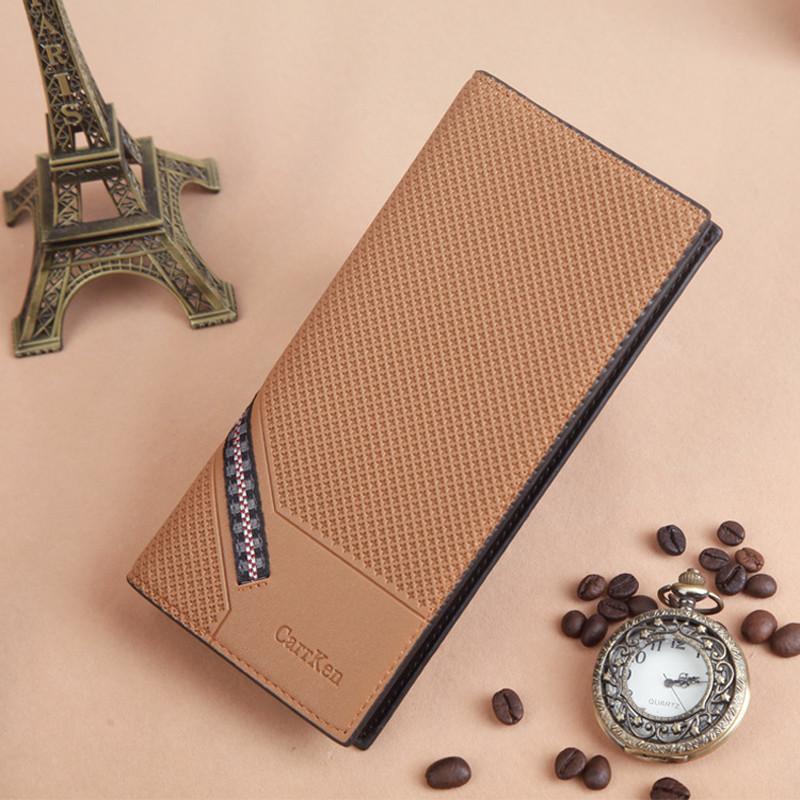 Premium Soft Pu Men's Leather Wallet With Bifold Design For Cash And Credit Card Storage