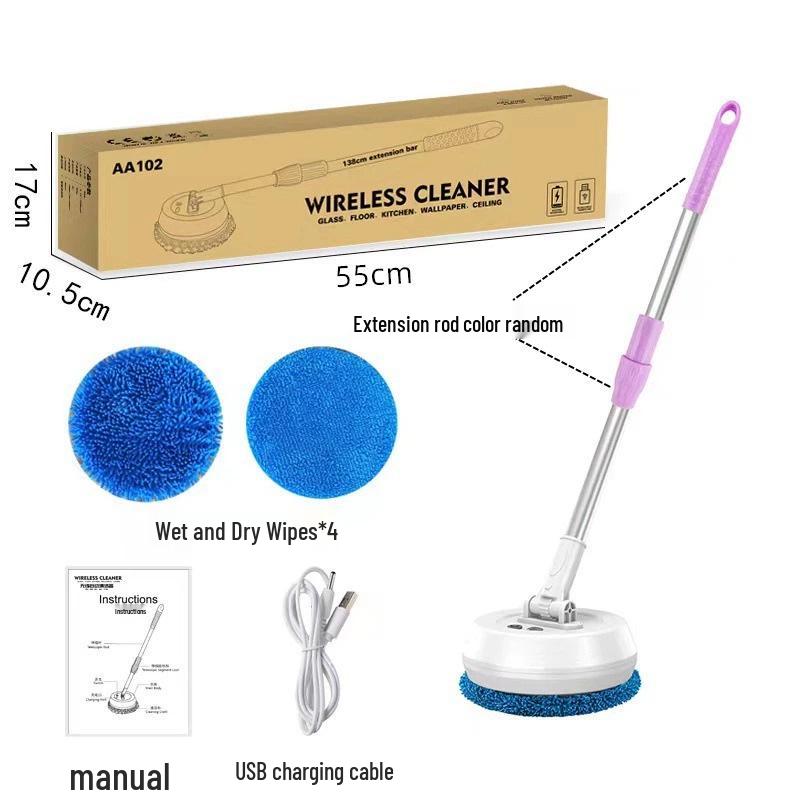 Electric Wireless Window and Ceiling Cleaning Robot