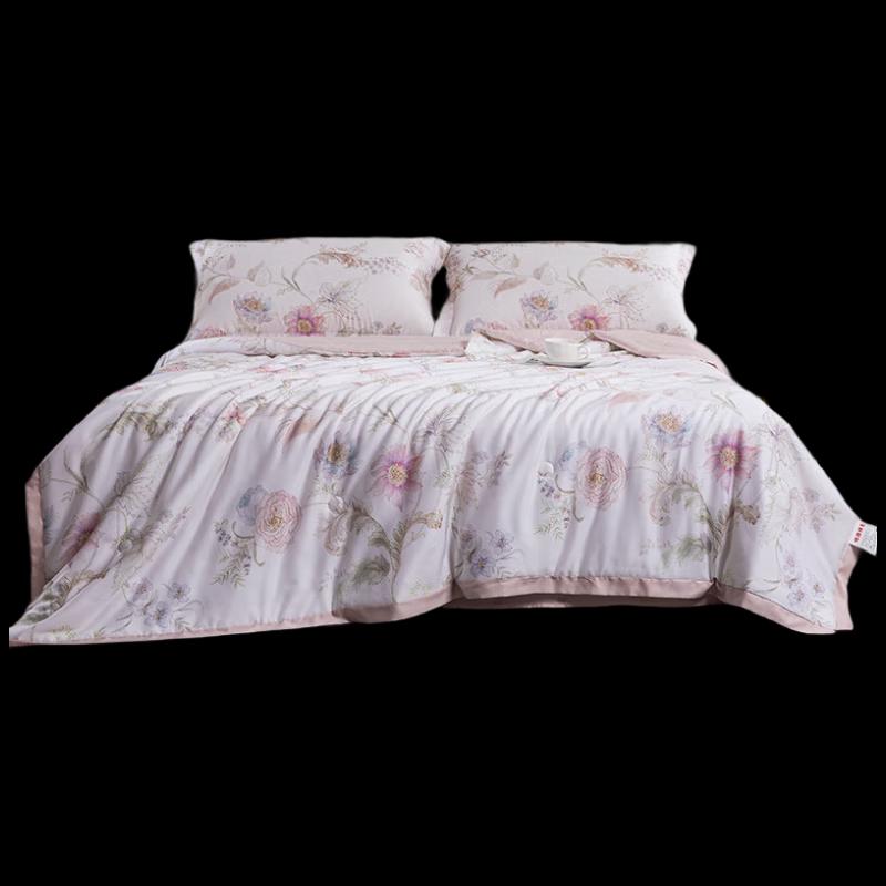 

Hengyuanxiang Cherry Blossom Smooth Breathable Summer Quilt Set