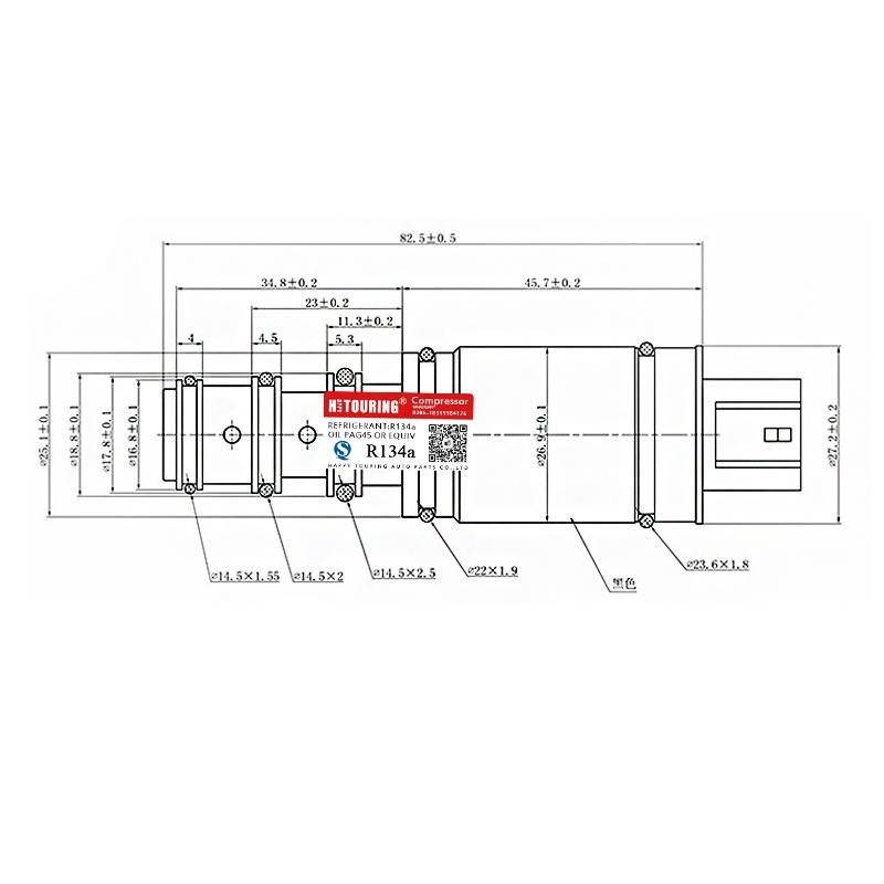 5SE12C Auto AC Compressor Electronic Electric Solenoid Control Valve New for for Toyota Avensis Corolla Verso 2.2 2.2L
