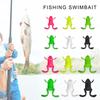 5Pcs Frogs Lures Soft Artificial Swimbait Floating Frogs Lures Simulation Frogs Baits Topwater Floating Lures Easy to Use