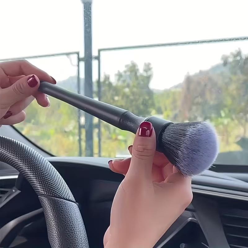 Car Interior Detail Brush, Soft Bristle Cleaning Brush, Dust Removal Brush, Car Interior Cleaning Tools, Car Dashboard Dust Removal Brush