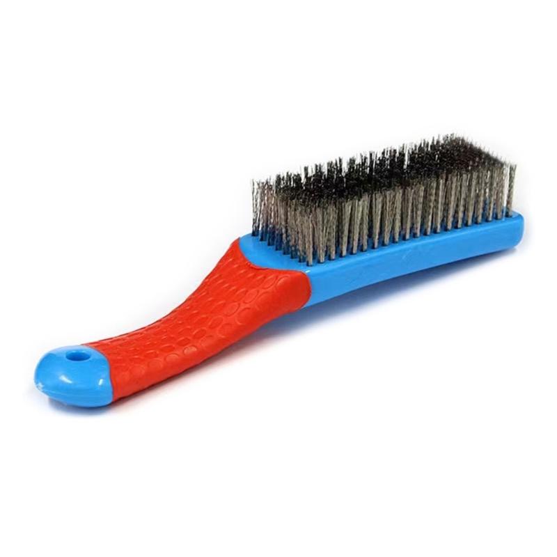 Durable Metal Wire Cleaning Brush MultiPurpose For Polishing Removing Rust Dirt On Antiques Metal Wire