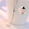 S925 Silver Zircon Bracelet: Adjustable Korean & Japanese Style with Round Beads for Women.