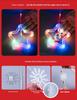 LED Christmas Star Curtain Lights - Festive Atmosphere with Wishing Ball & Flashing Colors