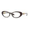 Medusa Logo Design Injection Molding Oval Optical Glasses Women Tortoiseshell 65985773 VE3381U108-Tortoiseshell 52