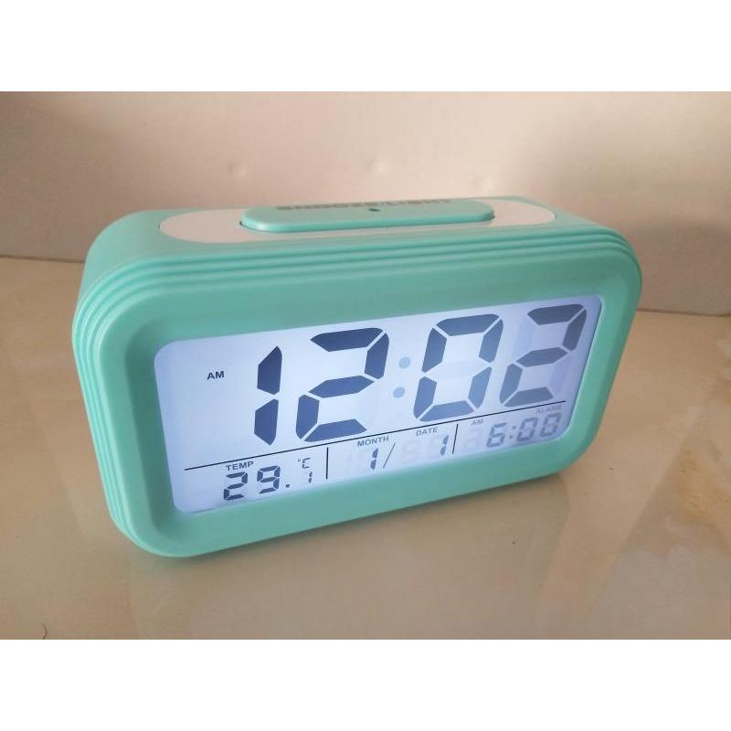 Smart Clock Big Letter Old Man Clock Creative Voice Clock Luminous Clock