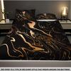3PC Microfiber Satin Fitted Bed Sheet with 2 Pillowcase Anti-slip Printed Stretch Black Fitted Sheet 90x190 180x200 200x220