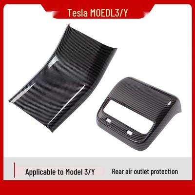 Tesla Model 3/Y Armrest Box Air Vent and Rear Seat Protective Cover