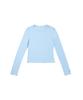 INSTANTFUNK Basic Long Sleeve T-Shirt - Blue