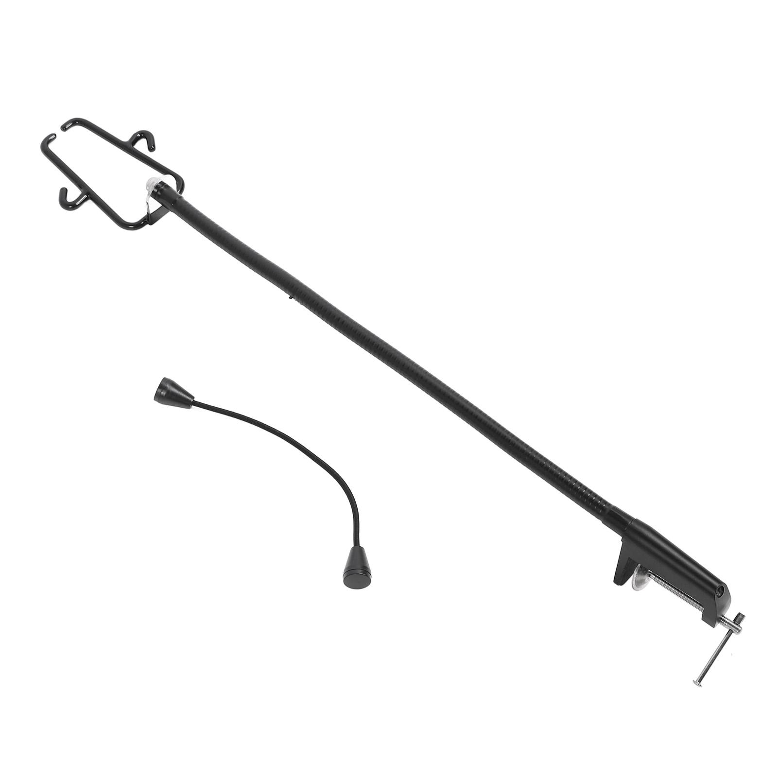 

Держатель для фена с зажимом, алюминиевый сплав, регулируемый угол вращения 360 градусов, держатель для фена