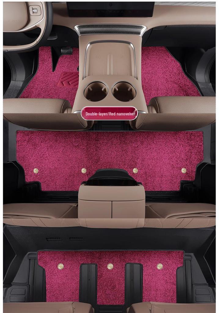 Xiaopeng X9 2024 TPE Full Coverage Floor Mats & Accessories