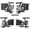C500 Aluminum Alloy Camera Camcorder Video Cage Rig Kit Film Making System W/ Matte Box + Follow Focus + Handle + 15mm Ro