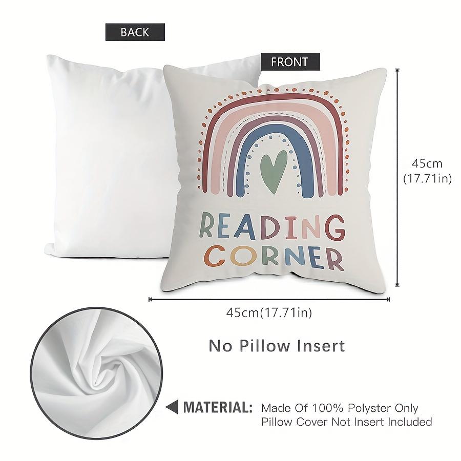 Astronaut Spaceship Pillow Covers One Sided Printed Cushion Covers For Sofa Living Room Bedroom Home Decor Space Theme Style