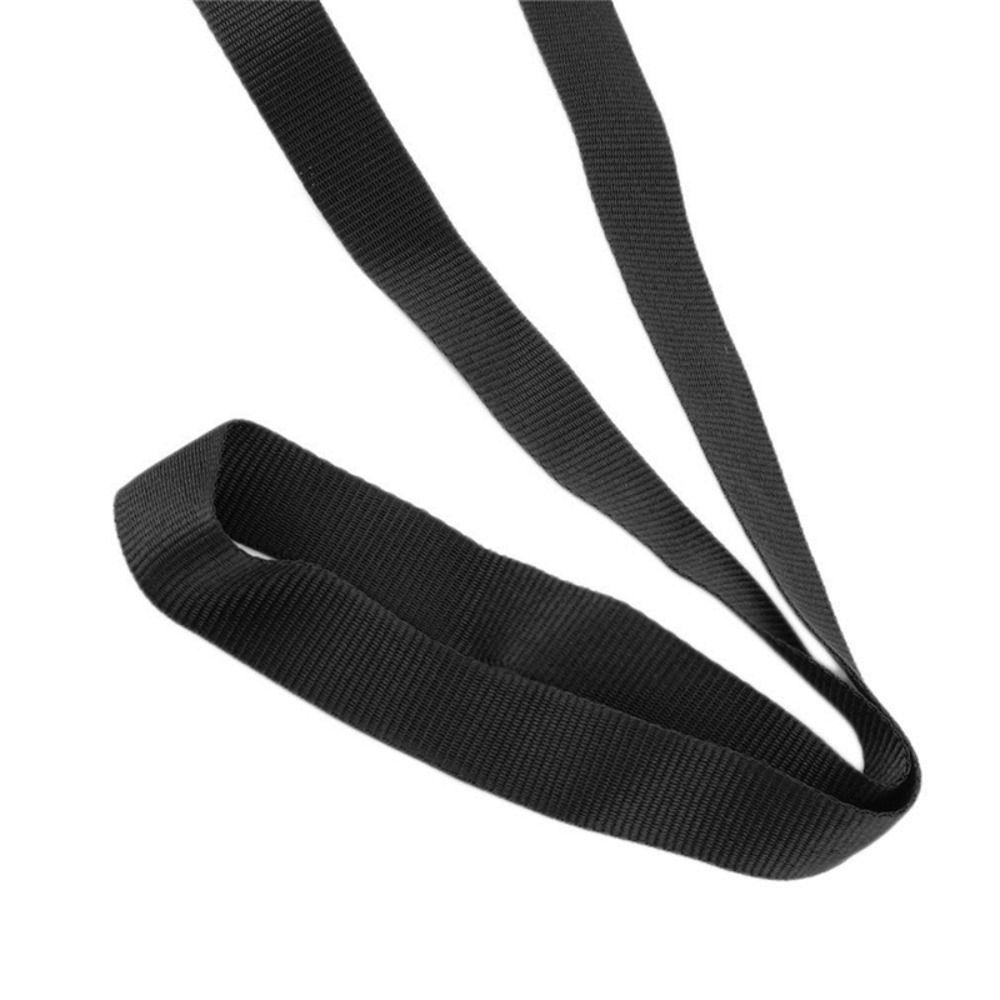 Black Yoke Glass Support Leather Wine Strap Sling Portable Wine Glass Holder  Birthday Party