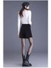Elegant High-Waisted A-Line Bootcut Shorts with Bows for Women - Autumn/Winter 2025 Collection