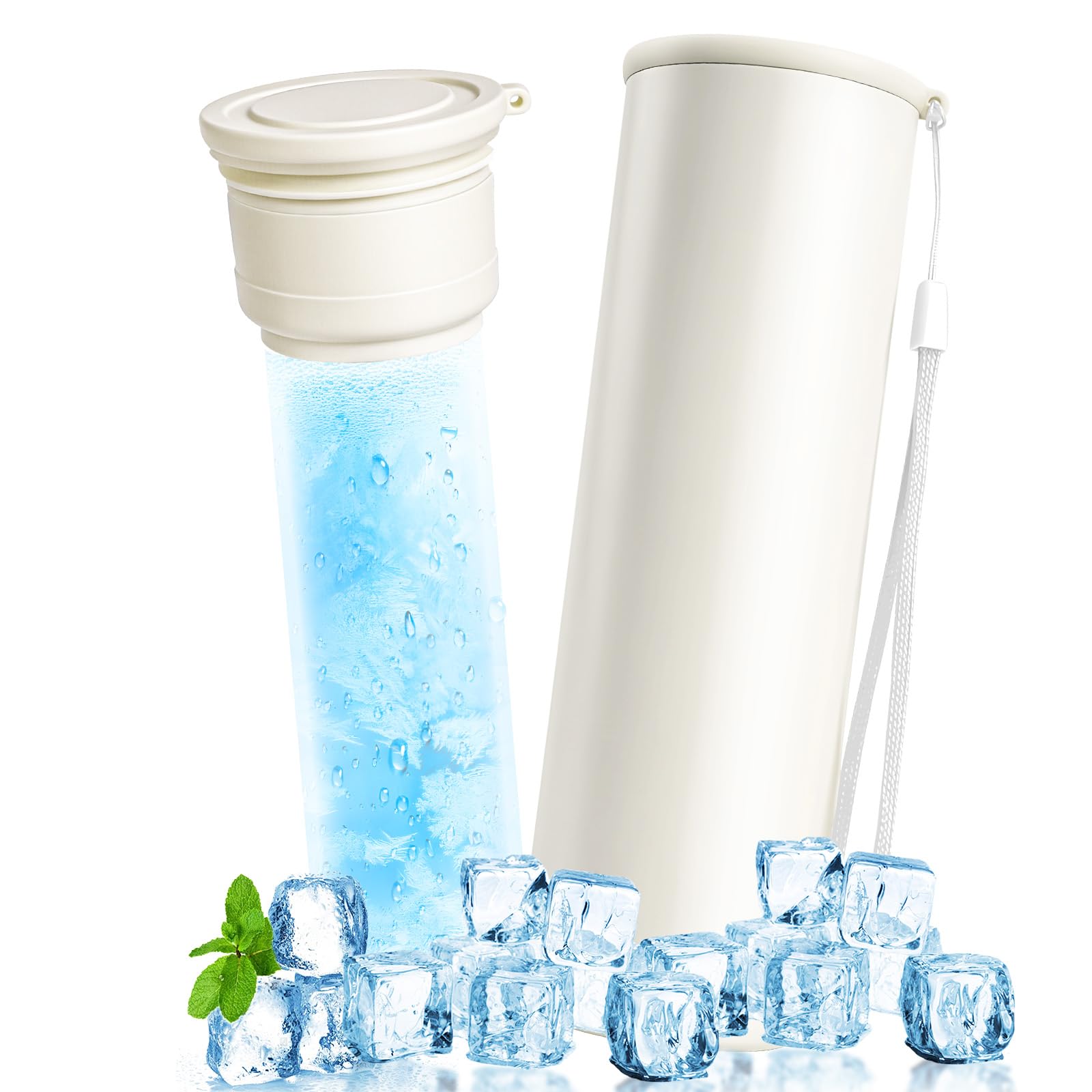 

Мини пакет со льдом, новейший дизайн, охлаждающий стакан со льдом, вакуумный пакет со льдом, бутылка для воды, товары для профилактики теплового удара, пакет со льдом для прикладывания, охлаждающий термос