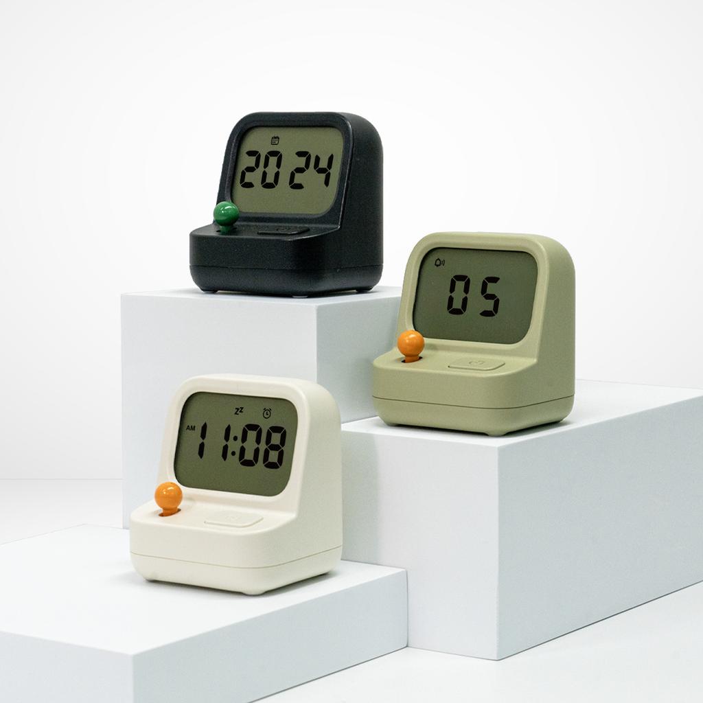 Ainobia Ormi Game Boy Stiller Lern-Timer Stoppuhr Wecker Schreibtischuhr Hc08