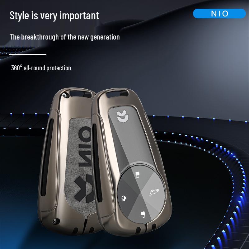 Custom Key Case for NIO ES6 2021, ES8, EC6, ET7 with Personalized Buckle