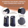 Toe Splint, Toe Corrector Brace, Toe Straightener For Hammer Toe, Crooked Toe, Mallet Toe, Bent Toe, Claw Toe, Toe Wrap To Align A SZRH A-R5162