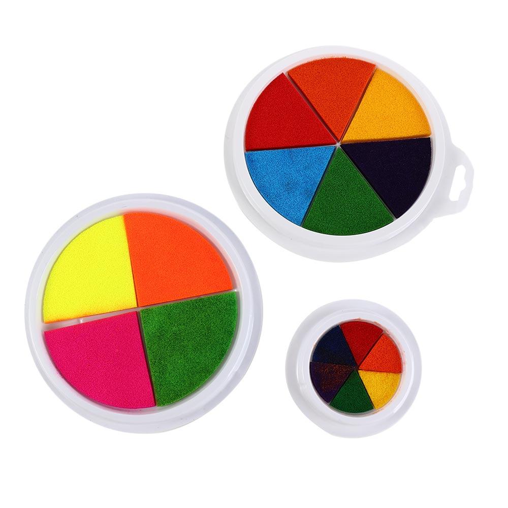 Card Making Graffiti DIY Finger Painting Paint Ink Pad Finger Painting Inkpad Printing Mud